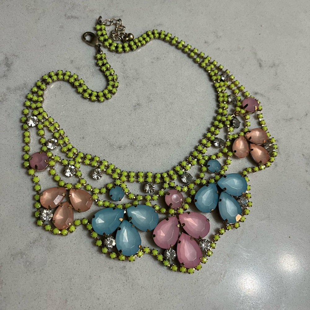 Colorful Statement Necklace